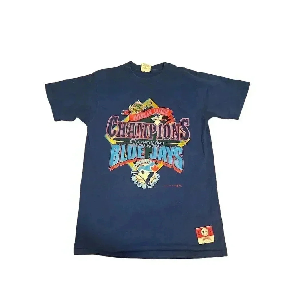 Vintage 1992 Toronto Blue Jays World Series Champions T-Shirt Large